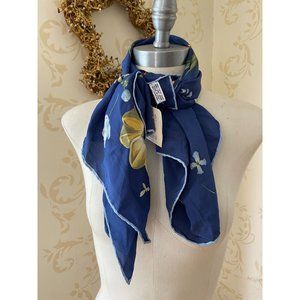 New w/Tag Mantero Light 2 100% Silk Scarf  Scarf 35"x 35"